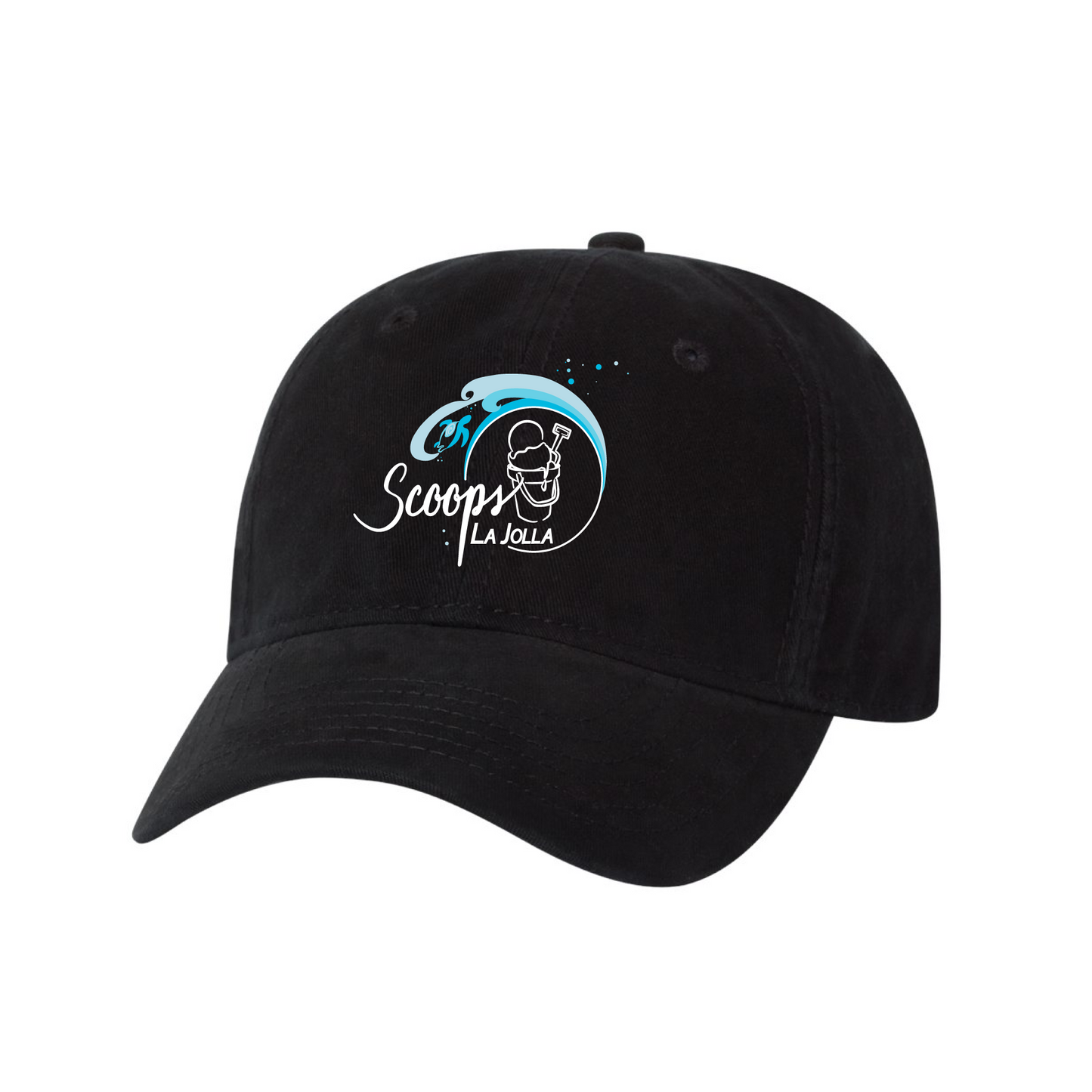 Scoops La Jolla Hat - Black