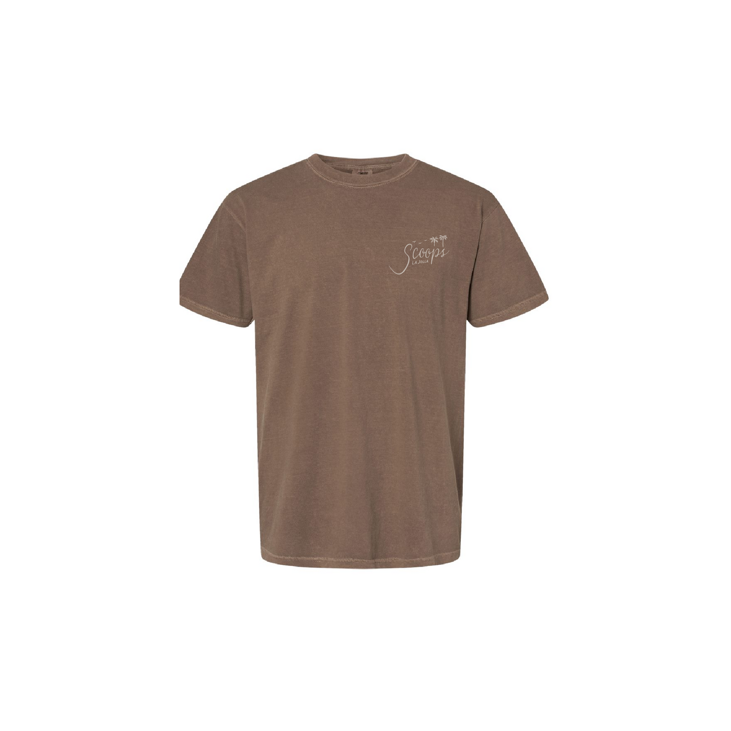 Scoops La Jolla T-Shirt - Washed Brown