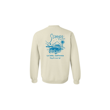 Scoops La Jolla Crewneck - Beige