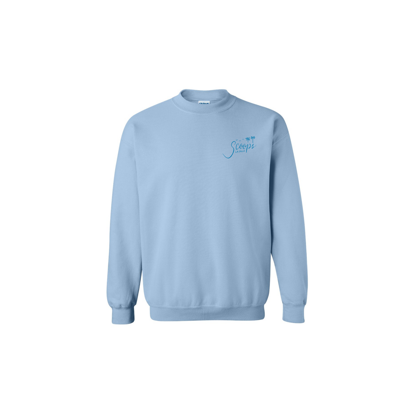 Scoops La Jolla Crewneck - Light Blue