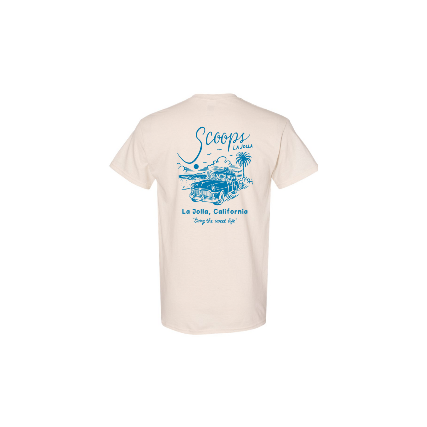 Scoops La Jolla T-Shirt - Cream